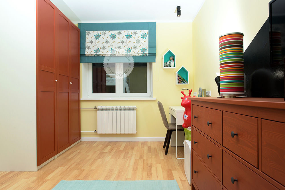 Портфолио Шторы для детской / Квартира в стиле IKEA в Царицыно